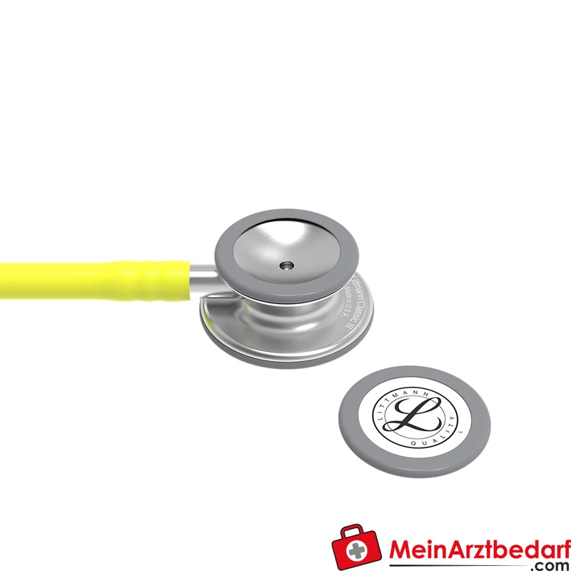 Littmann Classic III Stethoskop, Dual-Frequency, Einschlauch, Edelstahl-Edition