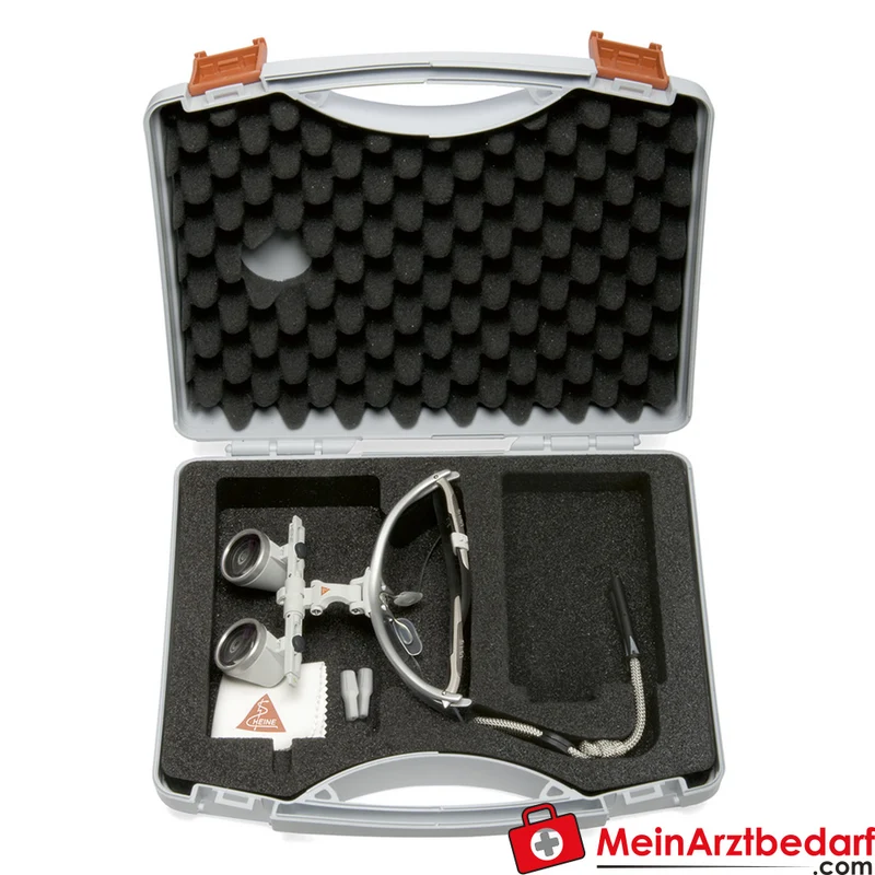 HEINE HR 2.5x High Resolution Binokularlupen Brillengestell 340/420/520 mm
