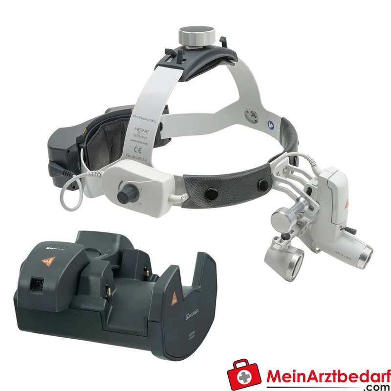 HEINE ML4 LED Headlight mit HR/HRP Binokularlupen 2,5x 520 mm