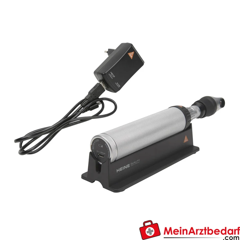HEINE BETA4 Ophthalmologische Untersuchungsleuchte 3,5V fokales Licht 5 Blenden USB-Ladegriff