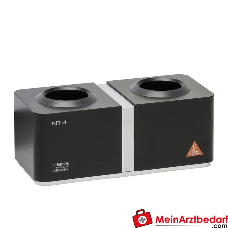 HEINE BETA 200 LED Skiaskop mit BETA4 NT Ladegriff und NT4 Tisch-Ladegerät