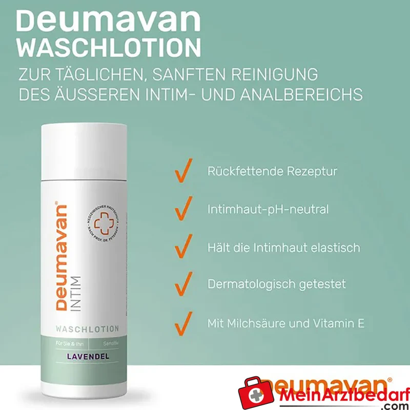 Deumavan Intim-Waschlotion Lavendel 200 ml