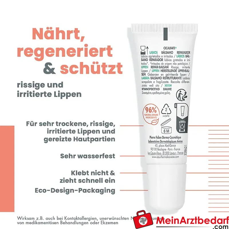 Avène Cicalfate+ Lippen Repair-Balsam 10 ml, reparierend