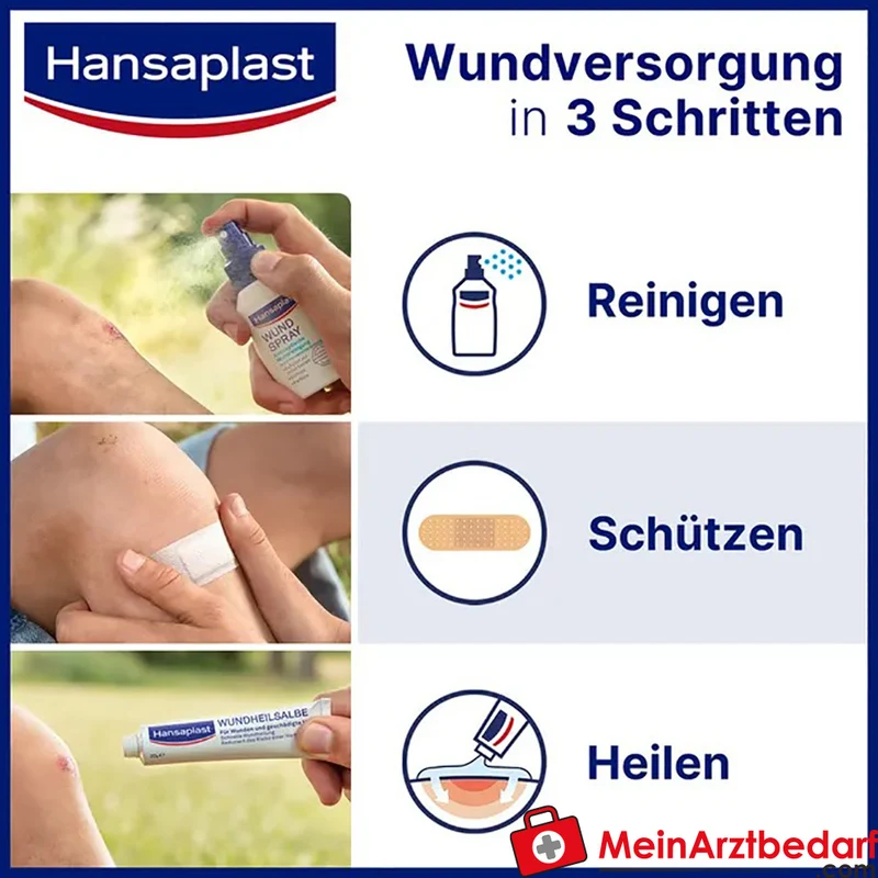 Hansaplast Elastic Fingerkuppenpflaster Strips, 10 Stück