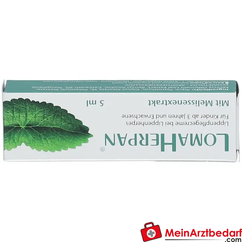 LomaHerpan Lippenpflegecreme Melissenextrakt 5 ml