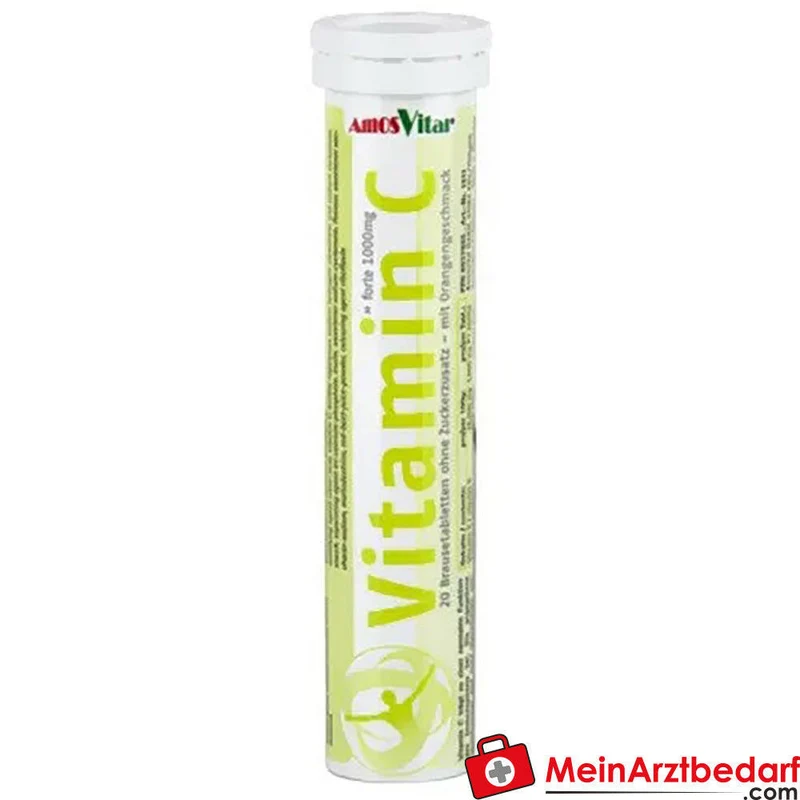 AmosVital Vitamin C 1000 mg Brausetabletten 20 Stück