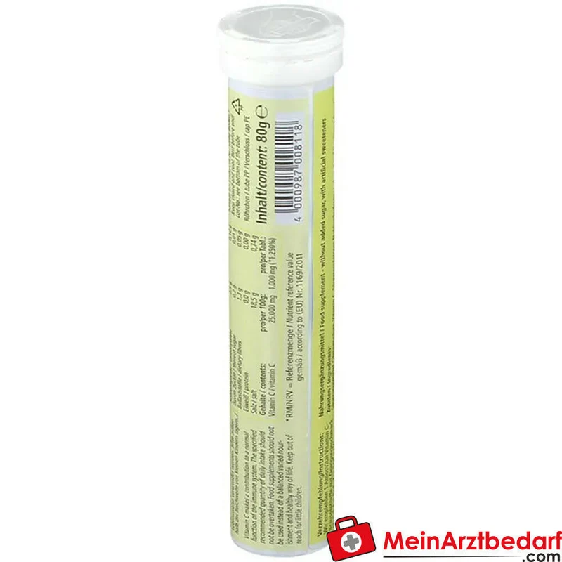 AmosVital Vitamin C 1000 mg Brausetabletten 20 Stück