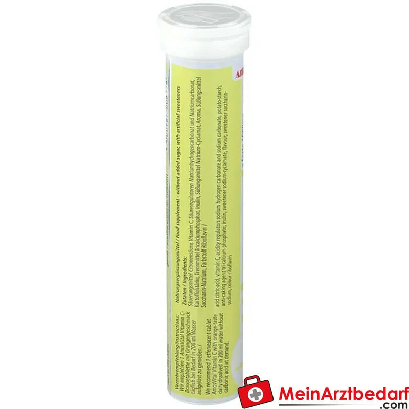 AmosVital Vitamin C 1000 mg Brausetabletten 20 Stück