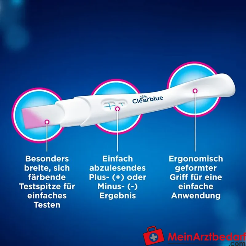 Clearblue Schwangerschaftstest Schnelle Erkennung Einmaltest 1 Stück