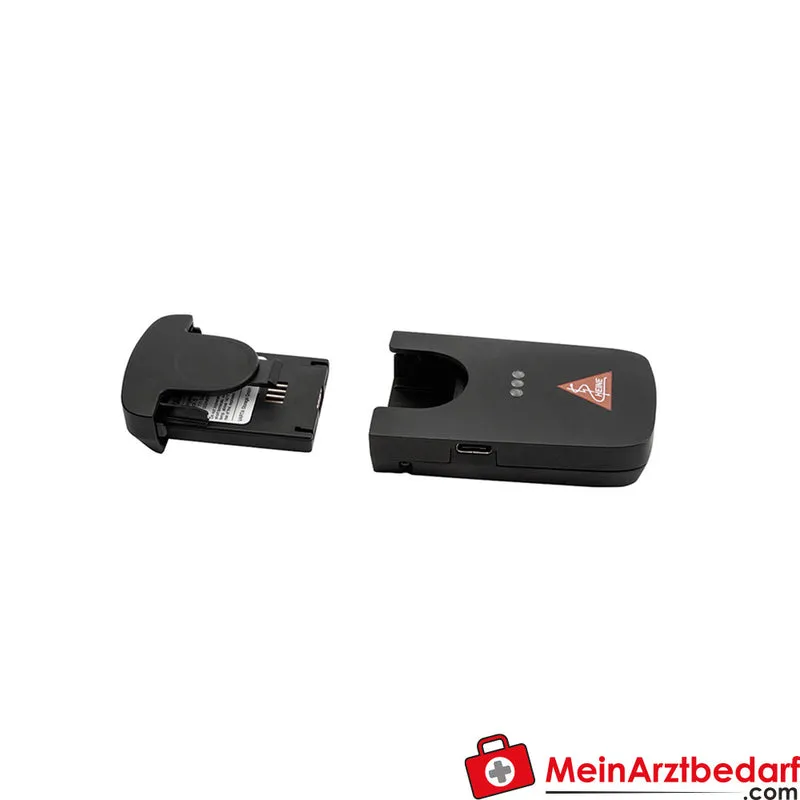 HEINE Lade-Set OMEGA 600 Lade-Case CC1 und Ladebatterie CB1 6000 mAh für 2 Handgriffe