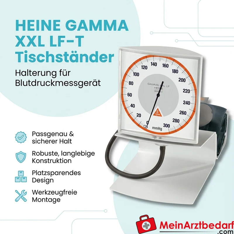 HEINE Gamma XXL LF-T Tischständer Halterung für Blutdruckmessgerät