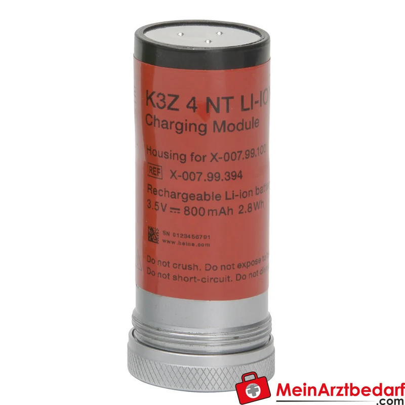 HEINE K3Z 4 NT Ladeeinheit 3,5 V Li-ion für F.O. 4 SHORT NT Laryngoskopgriff