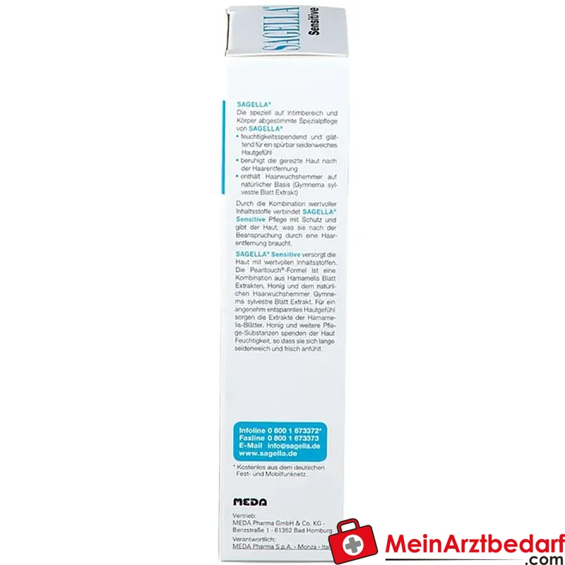 SAGELLA Sensitive Balsam für den Intimbereich mit Gymnema Sylvestre-Extrakt, 100 ml