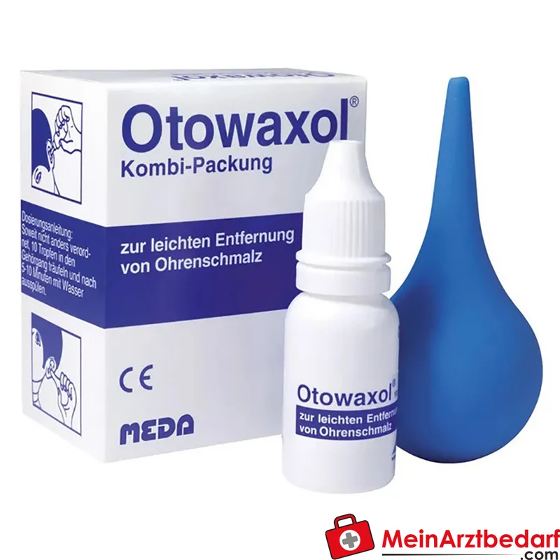 Otowaxol Ohrenspülung Lösung 10 ml Docusat‑Natrium/Ethanol/Glycerol mit Ohrenspritze