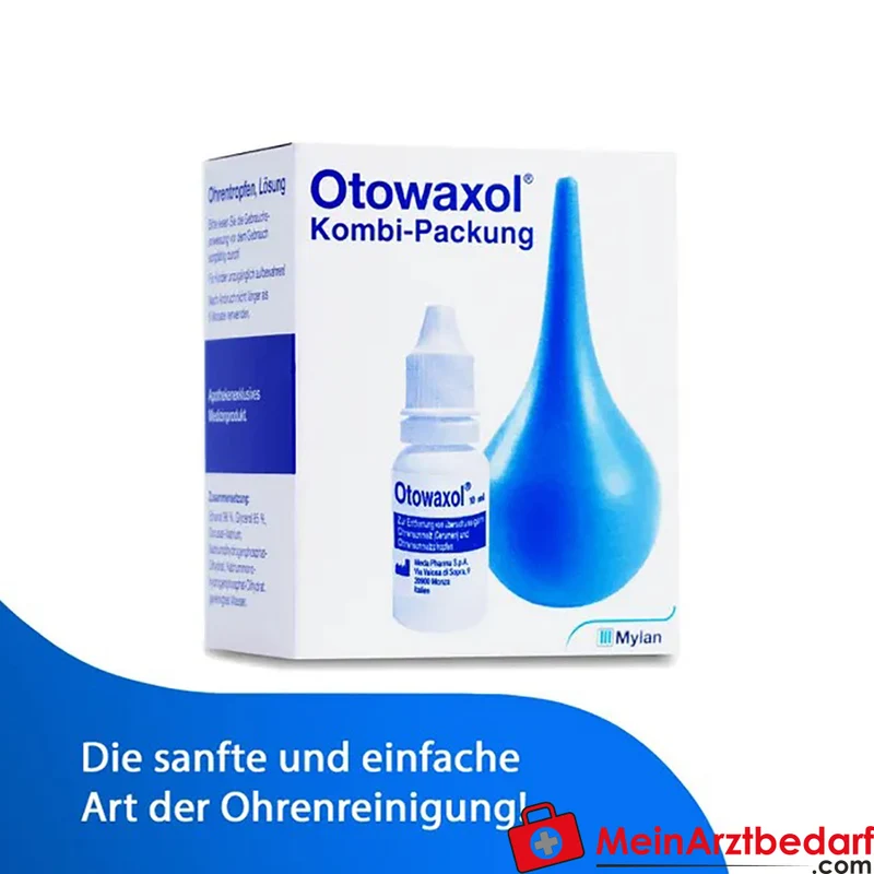 Otowaxol Ohrenspülung Lösung 10 ml Docusat‑Natrium/Ethanol/Glycerol mit Ohrenspritze