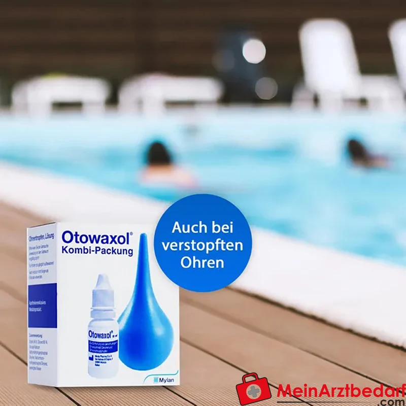 Otowaxol Ohrenspülung Lösung 10 ml Docusat‑Natrium/Ethanol/Glycerol mit Ohrenspritze
