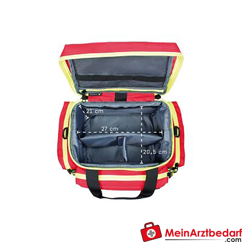 TEE-UU MIC-S Notfalltasche rot 38×24×26 cm 18 L 1200D Polyester gepolstert
