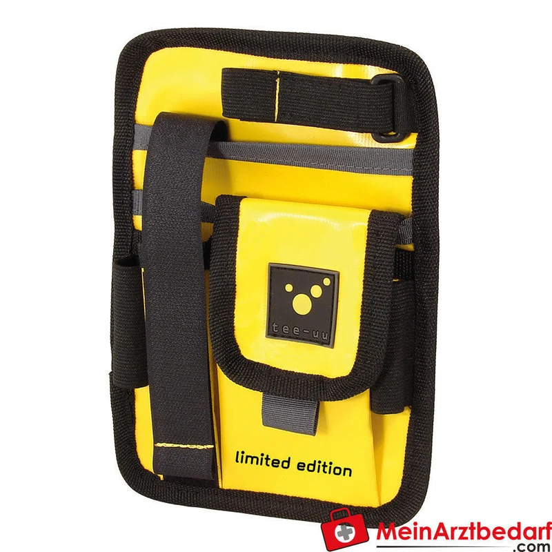 TEE-UU PARA Rettungsdienst-Holster 1200D Polyester schwarz 14×19,5×2,5 cm mit GLOVE-FIX