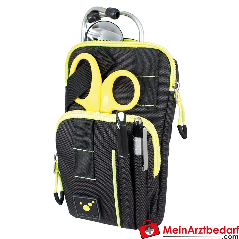 TEE-UU ZIP PLUS Holster 1200D Polyester 13,5x21x7 cm schwarz