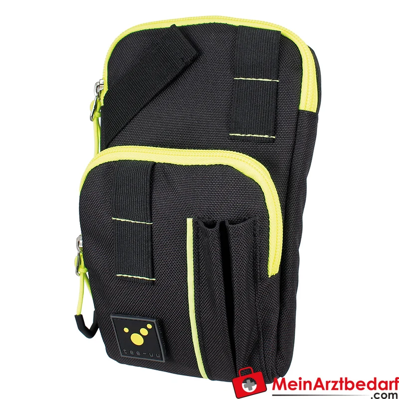 TEE-UU ZIP PLUS Holster 1200D Polyester 13,5x21x7 cm schwarz