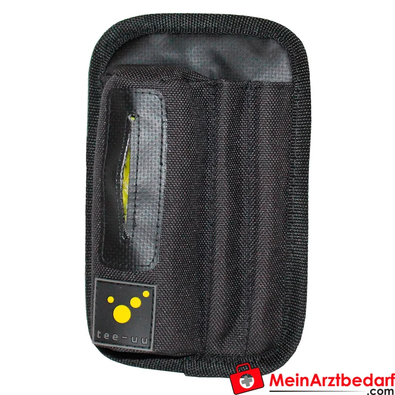 TEE-UU PULL Handschuh-Holster schwarz 1200D Polyester, für bis zu 5 Paar Handschuhe, Zwei-Wege Gürtelschlaufe