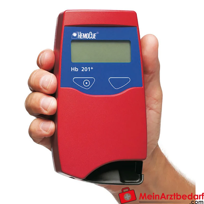 Hemocue Hemoglobin 201+ Hämoglobin-Analyzer 0–25,6 g/dL, tragbar