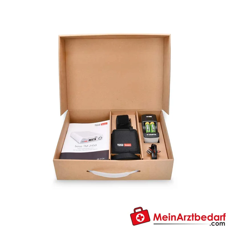 boso TM-2450 cBP 24h ambulantes Blutdruckmessgerät mit zentraler Blutdruckmessung