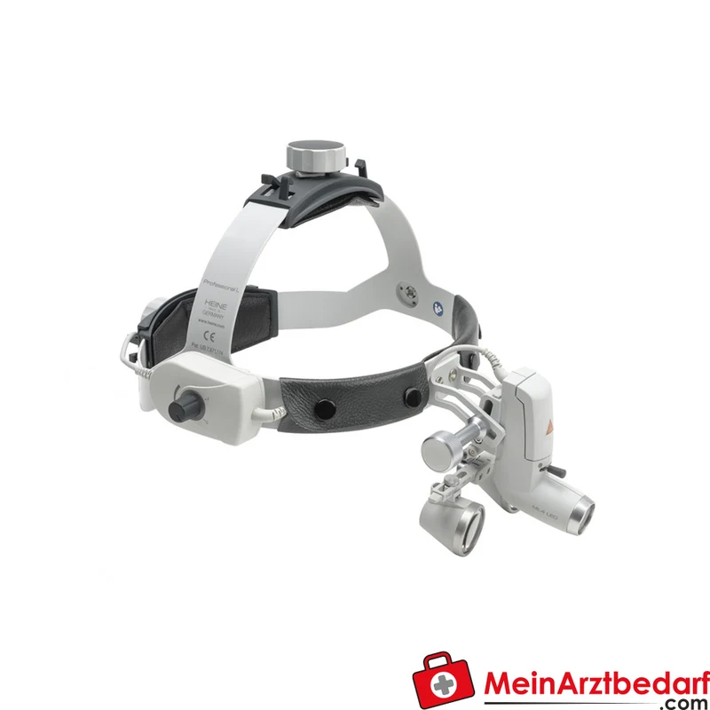 HEINE ML4 LED HeadLight mit HR/HRP Binokularlupen 2,5×/420 mm