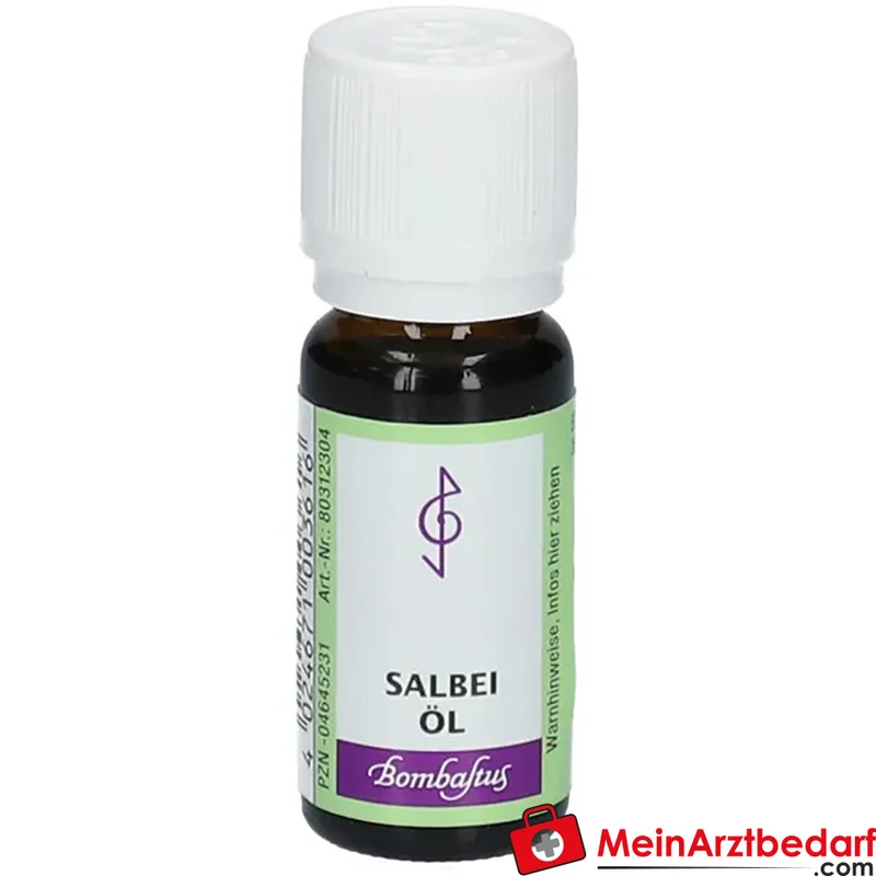Bombastus Salbeiöl 1000 mg ätherisches Öl 10 ml