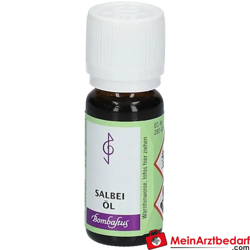 Bombastus Salbeiöl 1000 mg ätherisches Öl 10 ml