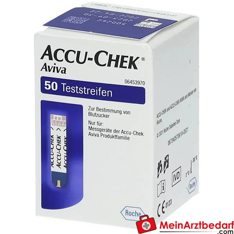ACCU-CHEK Aviva Teststreifen Plasma II plasmareferenziert maltose‑entstört 50 St.