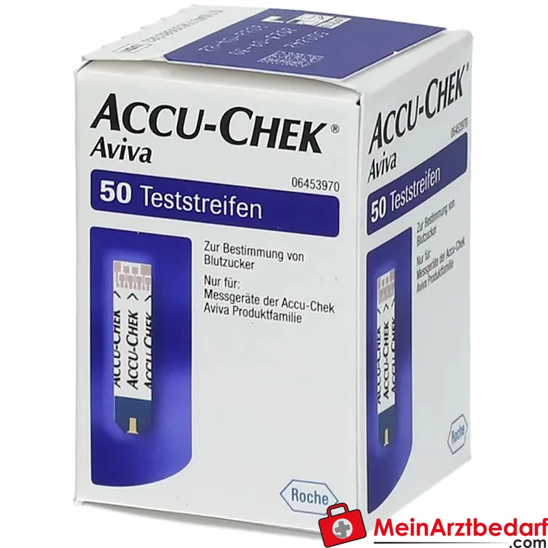 ACCU-CHEK Aviva Teststreifen Plasma II plasmareferenziert maltose‑entstört 50 St.