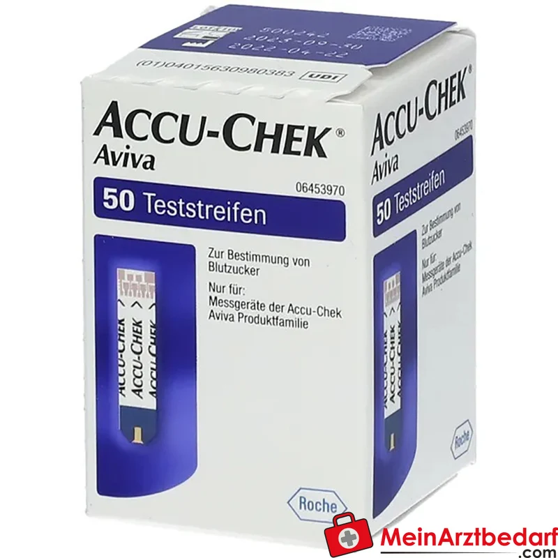 ACCU-CHEK Aviva Teststreifen Plasma II plasmareferenziert maltose‑entstört 50 St.