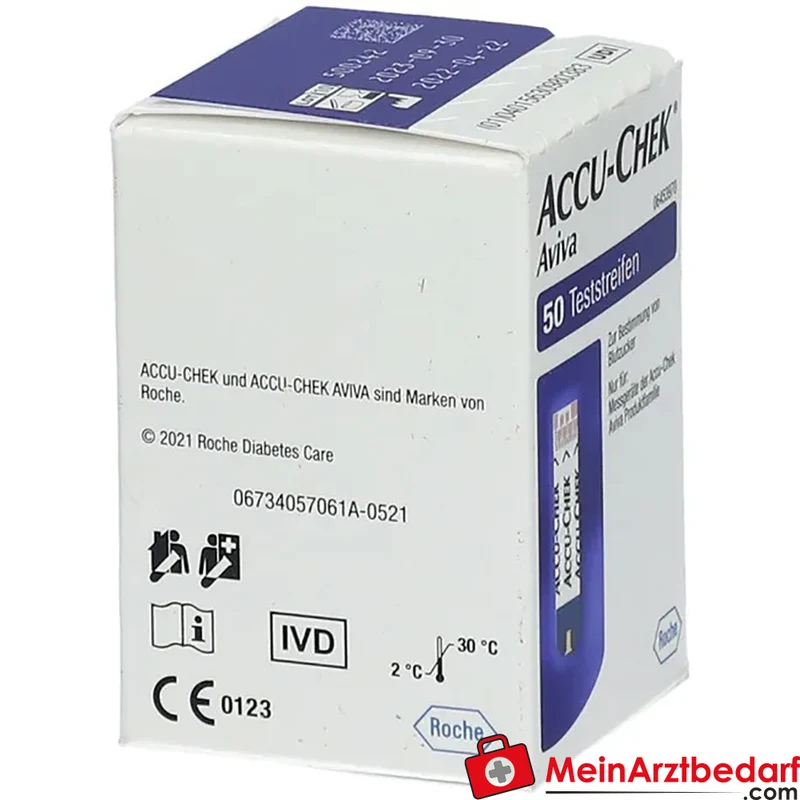 ACCU-CHEK Aviva Teststreifen Plasma II plasmareferenziert maltose‑entstört 50 St.