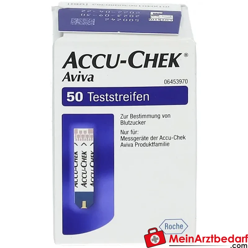ACCU-CHEK Aviva Teststreifen Plasma II plasmareferenziert maltose‑entstört 50 St.