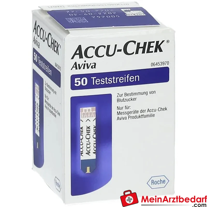 ACCU-CHEK Aviva Teststreifen Plasma II plasmareferenziert maltose‑entstört 50 St.
