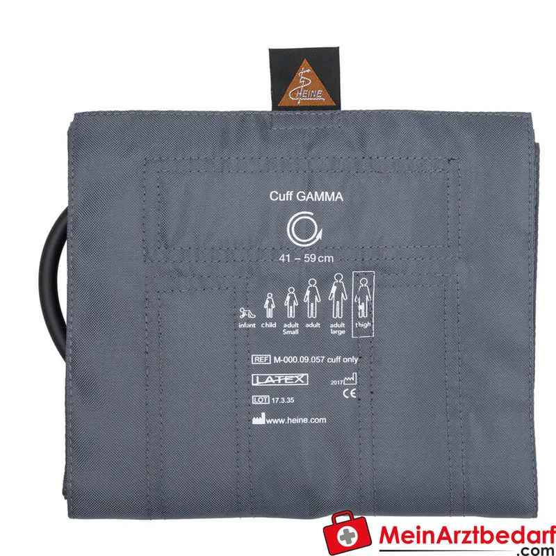 HEINE Gamma G7/G5/GP Oberschenkelmanschette 20 x 86 cm (Umfang 41–59 cm) 2‑Schlauch komplett
