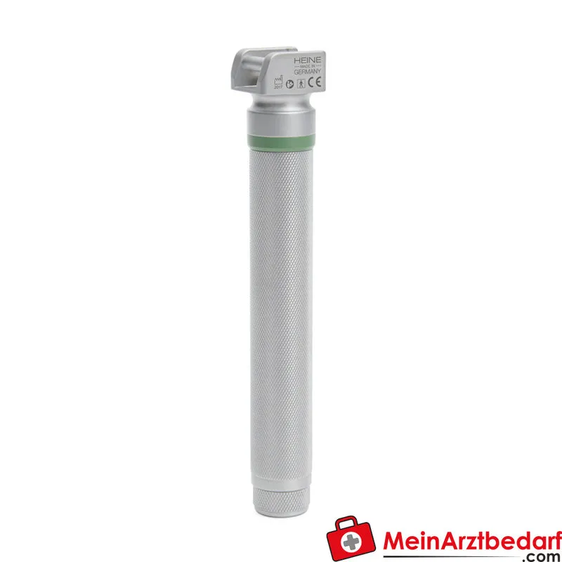 HEINE F.O. Slim LED Laryngoskop Batteriegriff 2,5 V/3,5 V Li‑ion kompatibel ISO 7376
