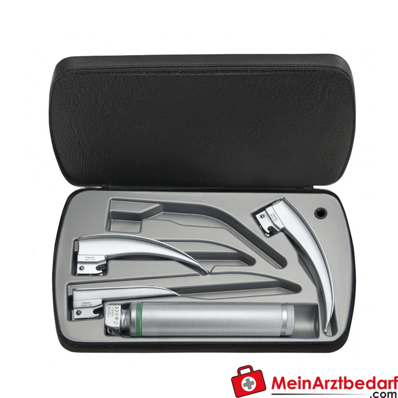 HEINE Classic+ Macintosh F.O. Spatel LED Set smoothSURFACE ISO 7376 Mehrweg