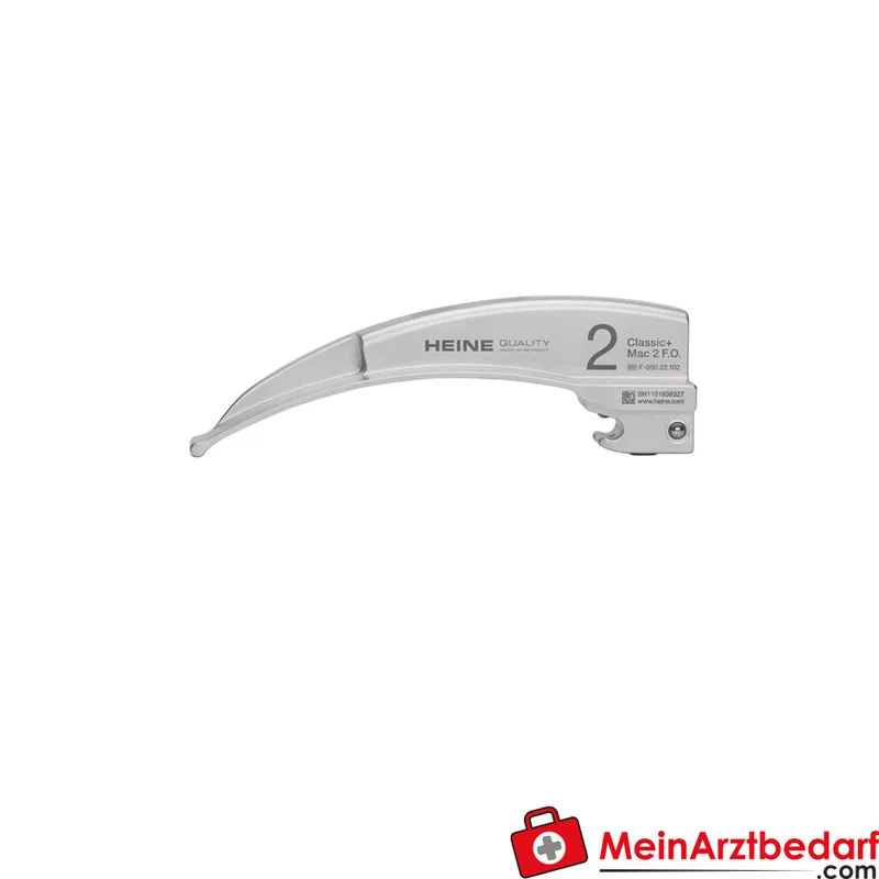 HEINE Classic+ Macintosh F.O. Spatel LED Set smoothSURFACE ISO 7376 Mehrweg