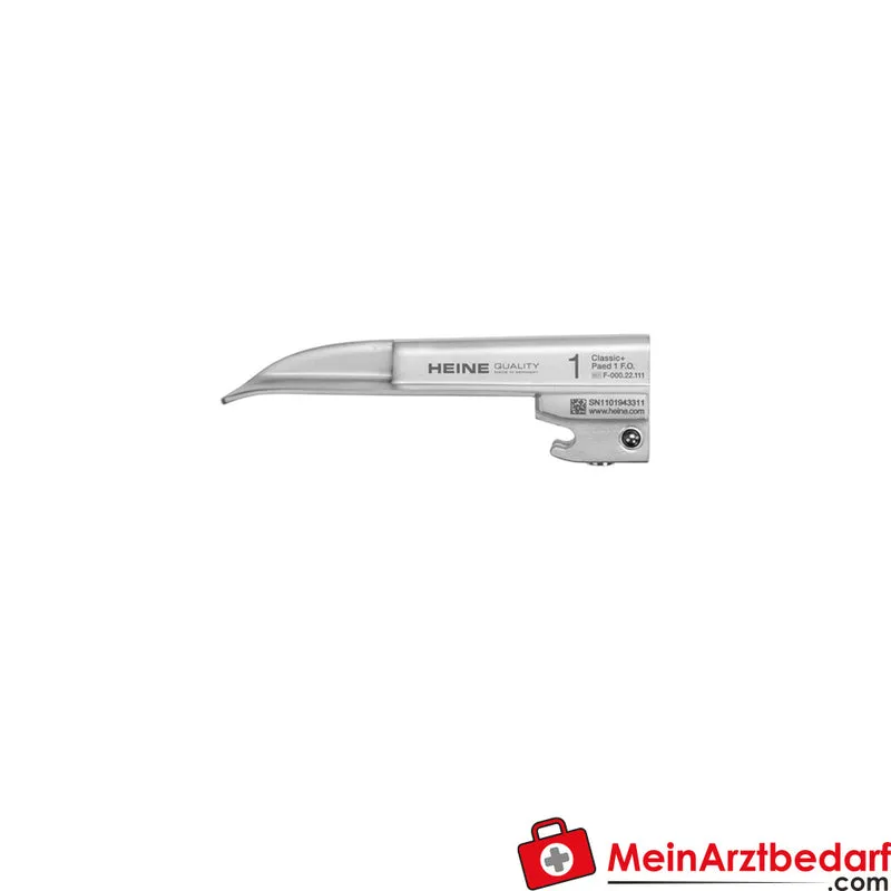 HEINE Classic+ Macintosh F.O. Spatel LED Set smoothSURFACE ISO 7376 Mehrweg