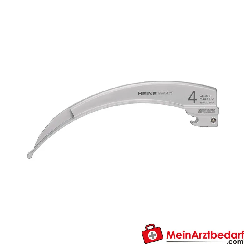 HEINE Classic+ Macintosh F.O. Spatel LED Set smoothSURFACE ISO 7376 Mehrweg