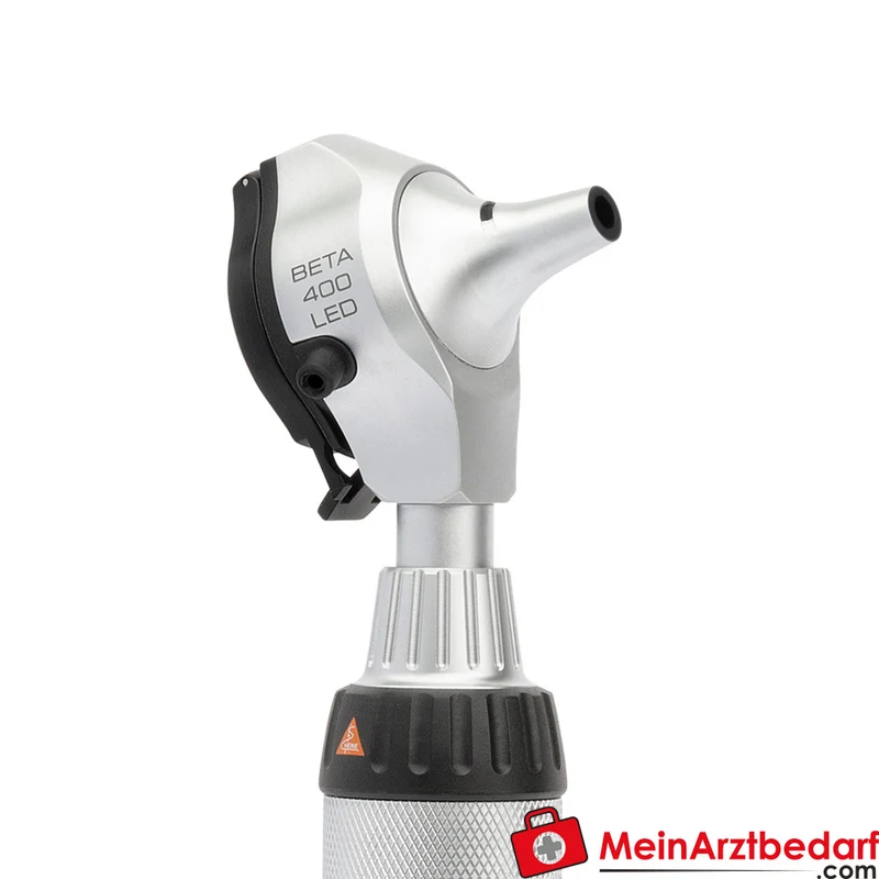 HEINE Beta 400 LED F.O. Otoskop mit USB-Ladegriff, stufenlos dimmbar