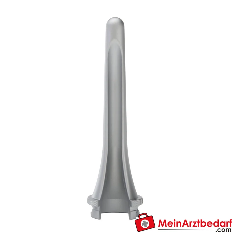 HEINE Geschlitztes Metall-Spekulum 65 x 6 mm und 90 x 7 mm verchromt