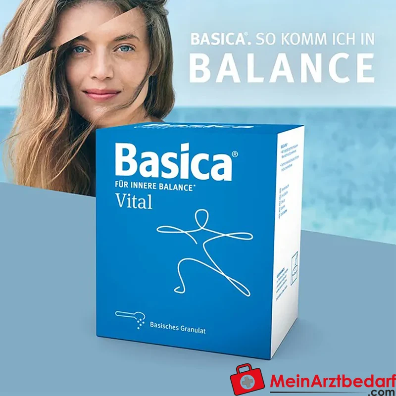 Basica Vital basisches Granulat Calcium Magnesium Zink 800 g