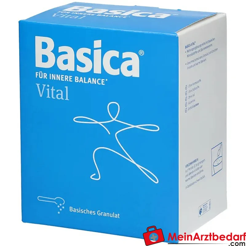 Basica Vital basisches Granulat Calcium Magnesium Zink 800 g