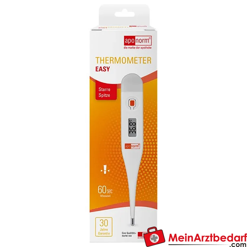 aponorm Thermometer easy digitales Fieberthermometer 60 s Messzeit 1 St.