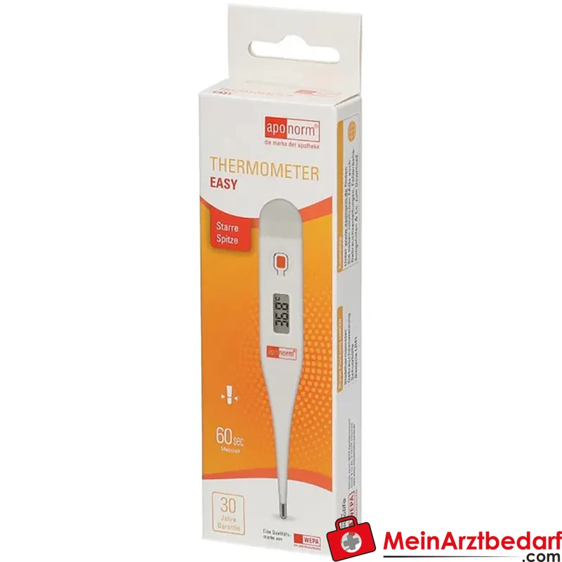 aponorm Thermometer easy digitales Fieberthermometer 60 s Messzeit 1 St.