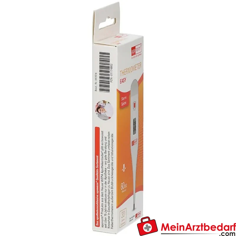 aponorm Thermometer easy digitales Fieberthermometer 60 s Messzeit 1 St.