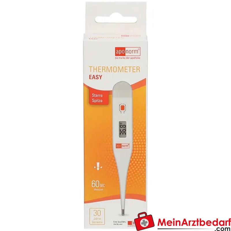 aponorm Thermometer easy digitales Fieberthermometer 60 s Messzeit 1 St.
